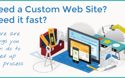 Custom Website built quickly? Here are some tips to get it done right.