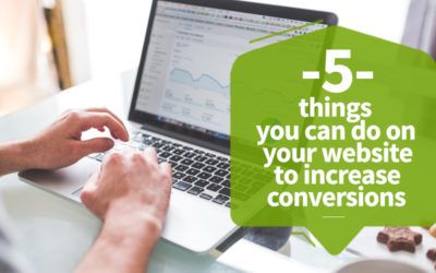 5 Things you can do on your website to increase conversions